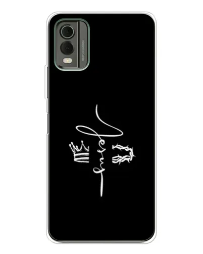 Чехол для Nokia C32 с картинкой «Король Славы Jesus» Чехол для Nokia C32 с картинкой «Король Славы Jesus»
