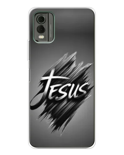 Чехол для Nokia C32 с картинкой «Надпись Jesus Graffiti» Чехол для Nokia C32 с картинкой «Надпись Jesus Graffiti»