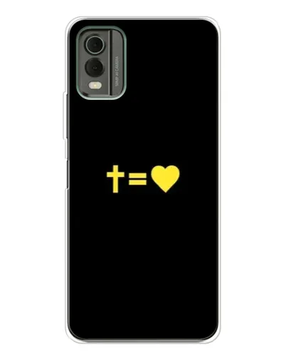 Чехол для Nokia C32 с картинкой «Сердце и Крест» Чехол для Nokia C32 с картинкой «Сердце и Крест»