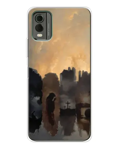 Чехол для Nokia C32 с картинкой «Дорога к вере» Чехол для Nokia C32 с картинкой «Дорога к вере»