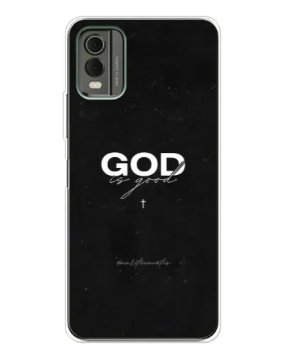Чехол для Nokia C32 с картинкой «GOD — Бог над всем» Чехол для Nokia C32 с картинкой «GOD — Бог над всем»
