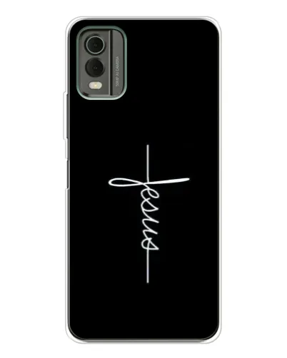 Чехол для Nokia C32 с картинкой «Тонкая линия веры» Чехол для Nokia C32 с картинкой «Тонкая линия веры»