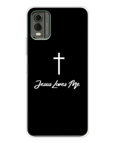 Чехол для Nokia C32 с картинкой «Иисус любит тебя» Чехол для Nokia C32 с картинкой «Иисус любит тебя»