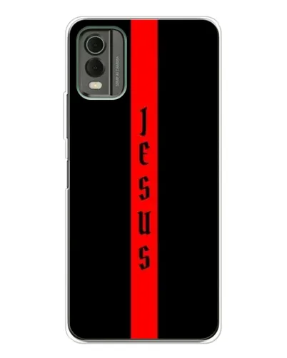 Чехол для Nokia C32 с картинкой «Красная линия веры» Чехол для Nokia C32 с картинкой «Красная линия веры»