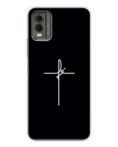 Чехол для Nokia C32 с картинкой «Тонкий крест» Чехол для Nokia C32 с картинкой «Тонкий крест»