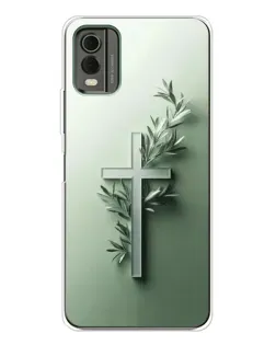 Чехол для Nokia C32 с картинкой «Оливковая ветвь»