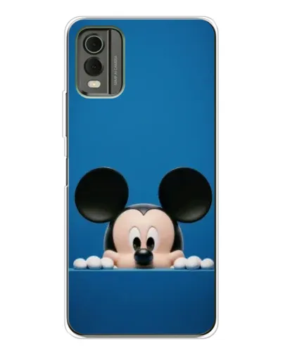 Чехол для Nokia C32 с картинкой «Микки выглядывает» Чехол для Nokia C32 с картинкой «Микки выглядывает»