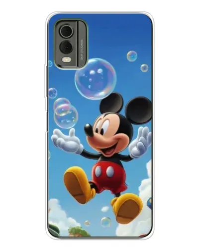 Чехол для Nokia C32 с картинкой «Mickey и мыльные пузыри» Чехол для Nokia C32 с картинкой «Mickey и мыльные пузыри»