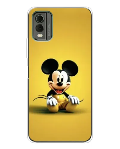 Чехол для Nokia C32 с картинкой «Микки на желтом» Чехол для Nokia C32 с картинкой «Микки на желтом»