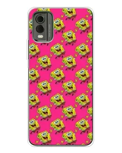Чехол для Nokia C32 с картинкой «Розовый паттерн» Чехол для Nokia C32 с картинкой «Розовый паттерн»