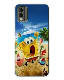 Чехол для Nokia C32 с картинкой «Развлечения на пляже» Чехол для Nokia C32 с картинкой «Развлечения на пляже»