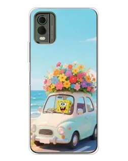 Чехол для Nokia C32 с картинкой «Автомобильное путешествие» Чехол для Nokia C32 с картинкой «Автомобильное путешествие»