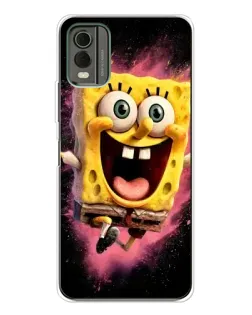 Чехол для Nokia C32 с картинкой «Взрывной Спанч Боб» Чехол для Nokia C32 с картинкой «Взрывной Спанч Боб»