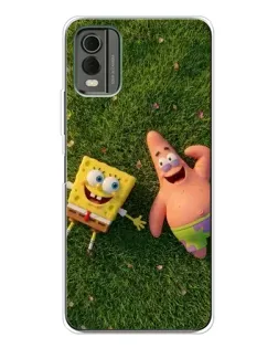 Чехол для Nokia C32 с картинкой «Друзья на лужайке» Чехол для Nokia C32 с картинкой «Друзья на лужайке»