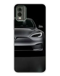 Чехол для Nokia C32 с картинкой «Tesla Model S Look» Чехол для Nokia C32 с картинкой «Tesla Model S Look»