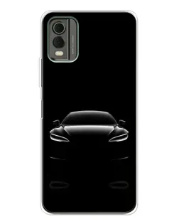 Чехол для Nokia C32 с картинкой «Силуэт Tesla Night» Чехол для Nokia C32 с картинкой «Силуэт Tesla Night»