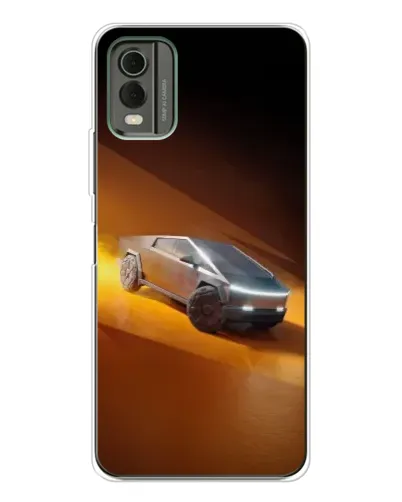 Чехол для Nokia C32 с картинкой «Cybertruck в пустыне» Чехол для Nokia C32 с картинкой «Cybertruck в пустыне»