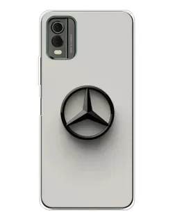 Чехол для Nokia C32 с картинкой «Mercedes Maybach стиль» Чехол для Nokia C32 с картинкой «Mercedes Maybach стиль»