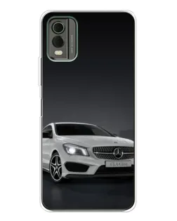 Чехол для Nokia C32 с картинкой «Mercedes AMG GT Silver» Чехол для Nokia C32 с картинкой «Mercedes AMG GT Silver»