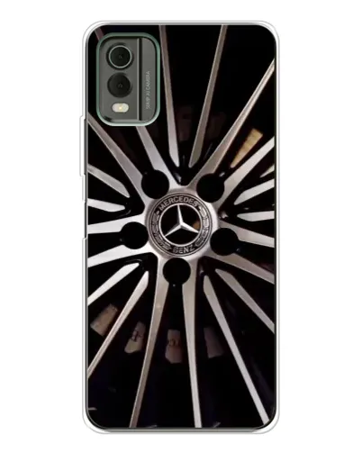 Чехол для Nokia C32 с картинкой «Диск Mercedes»