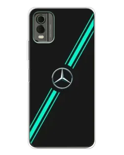 Чохол для Nokia C32 з картинкою «Спортивні лінії Mercedes» Чохол для Nokia C32 з картинкою «Спортивні лінії Mercedes»