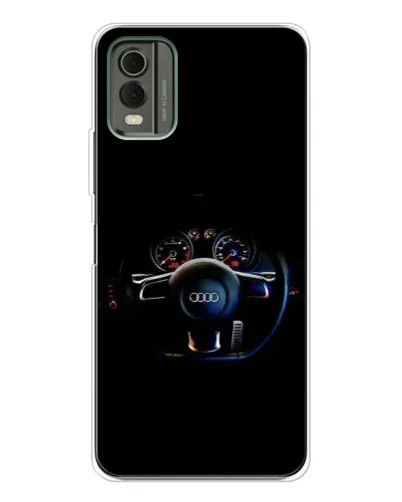 Чехол для Nokia C32 с картинкой «Салон Audi — руль» Чехол для Nokia C32 с картинкой «Салон Audi — руль»