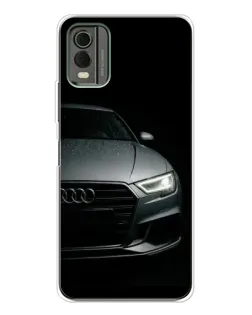 Чехол для Nokia C32 с картинкой «Audi — детализация кузова» Чехол для Nokia C32 с картинкой «Audi — детализация кузова»
