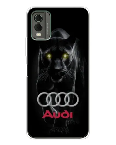 Чехол для Nokia C32 с картинкой «Пантера и Audi» Чехол для Nokia C32 с картинкой «Пантера и Audi»