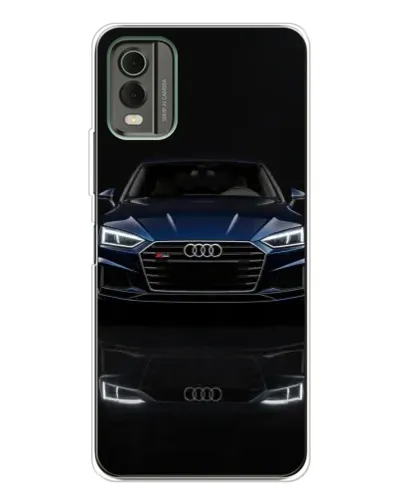 Чехол для Nokia C32 с картинкой «Audi — ночное отражение» Чехол для Nokia C32 с картинкой «Audi — ночное отражение»