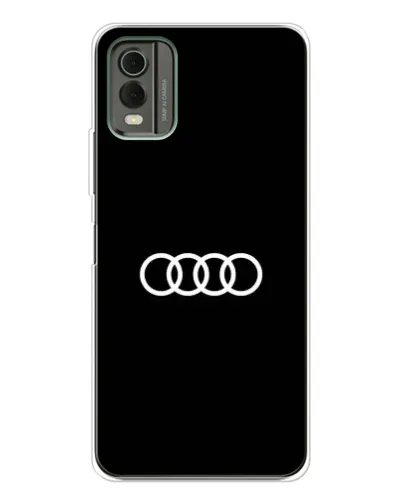 Чехол для Nokia C32 с картинкой «Audi White Logo» Чехол для Nokia C32 с картинкой «Audi White Logo»