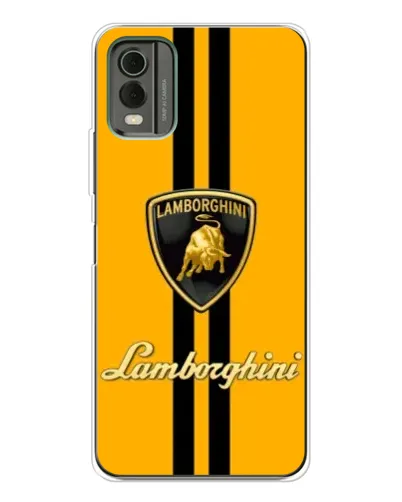 Чохол для Nokia C32 з картинкою «Lamborghini Stripe жовтий» Чохол для Nokia C32 з картинкою «Lamborghini Stripe жовтий»