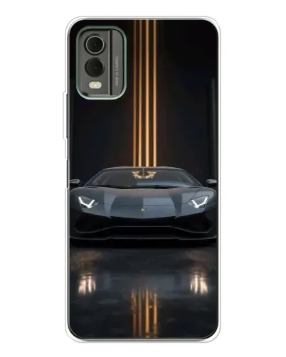 Чохол для Nokia C32 з картинкою «Lamborghini золоті лінії» Чохол для Nokia C32 з картинкою «Lamborghini золоті лінії»