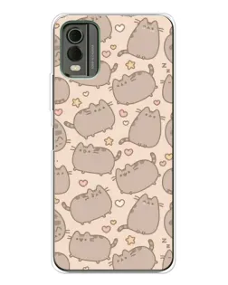 Чехол для Nokia C32 с картинкой «Маленькие Пушины»