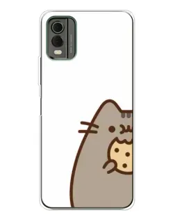 Чехол для Nokia C32 с картинкой «Пушин с печеньем»
