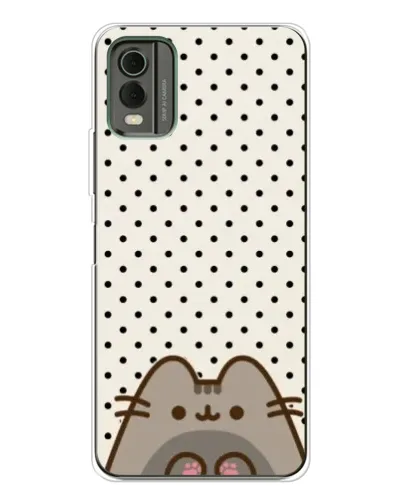 Чехол для Nokia C32 с картинкой «Пушин в горошек» Чехол для Nokia C32 с картинкой «Пушин в горошек»