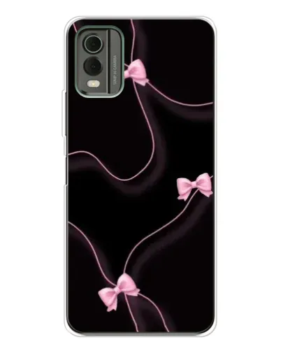 Чехол для Nokia C32 с картинкой «Розовые ленты» Чехол для Nokia C32 с картинкой «Розовые ленты»