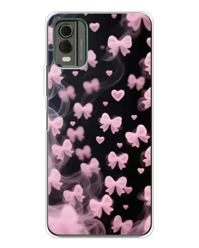 Чехол для Nokia C32 с картинкой «Неоновое кружево» Чехол для Nokia C32 с картинкой «Неоновое кружево»