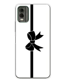 Чехол для Nokia C32 с картинкой «Вертикальный бант»