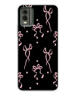 Чехол для Nokia C32 с картинкой «Тонкие ленты»