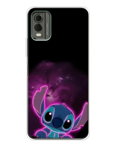 Чехол для Nokia C32 с картинкой «Неоновый Stitch» Чехол для Nokia C32 с картинкой «Неоновый Stitch»