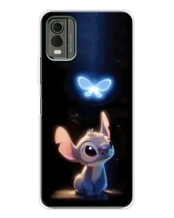 Чехол для Nokia C32 с картинкой «Сияющий Стич»