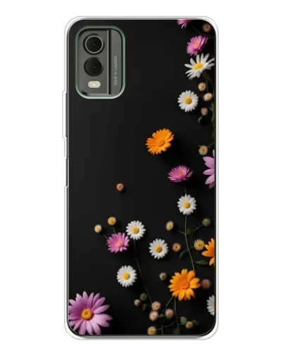 Чехол для Nokia C32 с картинкой «Цветочная композиция» Чехол для Nokia C32 с картинкой «Цветочная композиция»