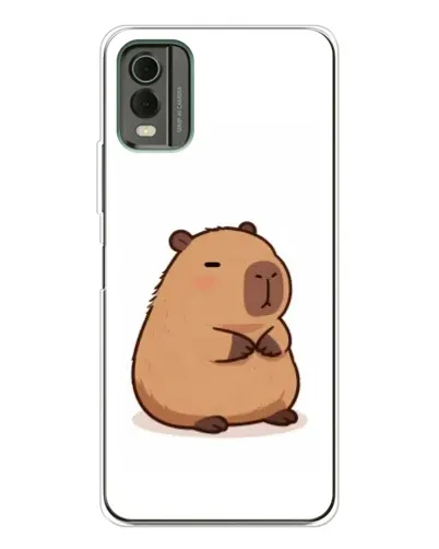 Чехол для Nokia C32 с картинкой «Толстенькая капибара» Чехол для Nokia C32 с картинкой «Толстенькая капибара»