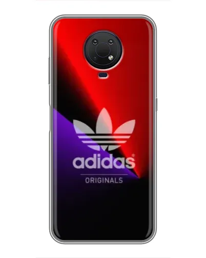 Чехол для Nokia G10 с картинкой «Adidas Red Neon»