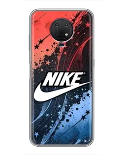 Чехол для Nokia G10 с картинкой «Градиентный принт Найк» Чехол для Nokia G10 с картинкой «Градиентный принт Найк»