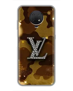 Чехол для Nokia G10 с картинкой «Камуфляжный Louis Vuitton» Чехол для Nokia G10 с картинкой «Камуфляжный Louis Vuitton»