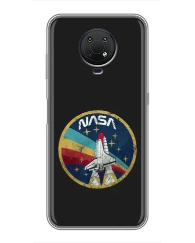 Чохол для Nokia G10 з картинкою «NASA — емблема місії» Чохол для Nokia G10 з картинкою «NASA — емблема місії»