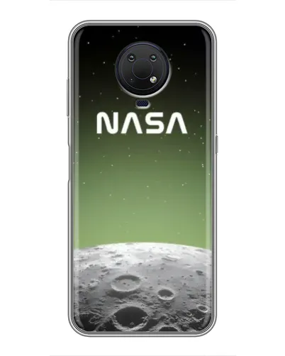 Чохол для Nokia G10 з картинкою «NASA — місячний градієнт» Чохол для Nokia G10 з картинкою «NASA — місячний градієнт»