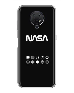 Чохол для Nokia G10 з картинкою «NASA — технічний принт»