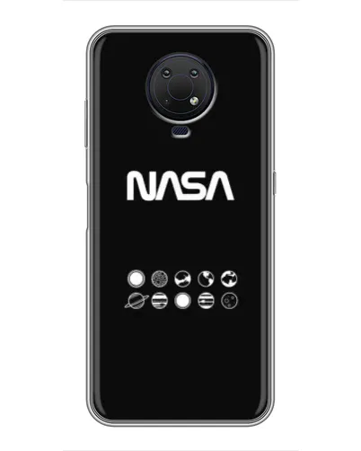 Чохол для Nokia G10 з картинкою «NASA — технічний принт» Чохол для Nokia G10 з картинкою «NASA — технічний принт»